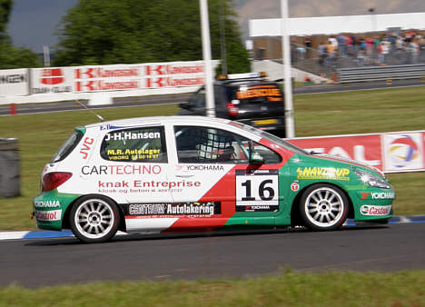 Jens Henrik Hansen scorede 16 point ved 'Juniløbet' på Jyllands-Ringen.